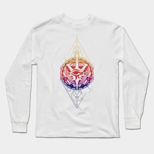 All Seeing Eye - Rainbow Long Sleeve T-Shirt